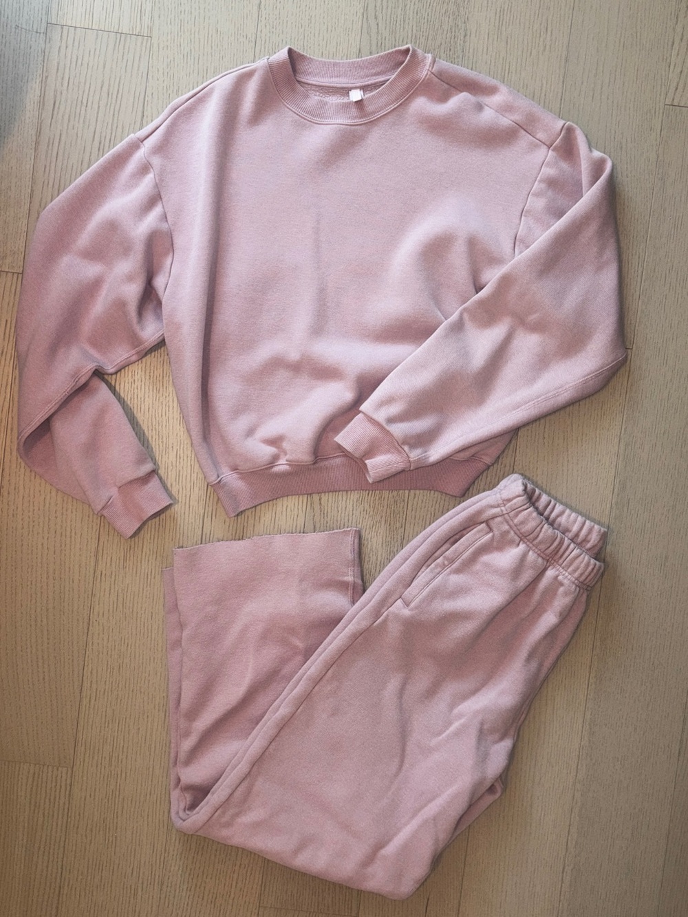 GUC SKIMS mauve sweatset XS XXS